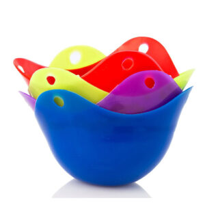 Pack of 4 silicone Poach Pods
